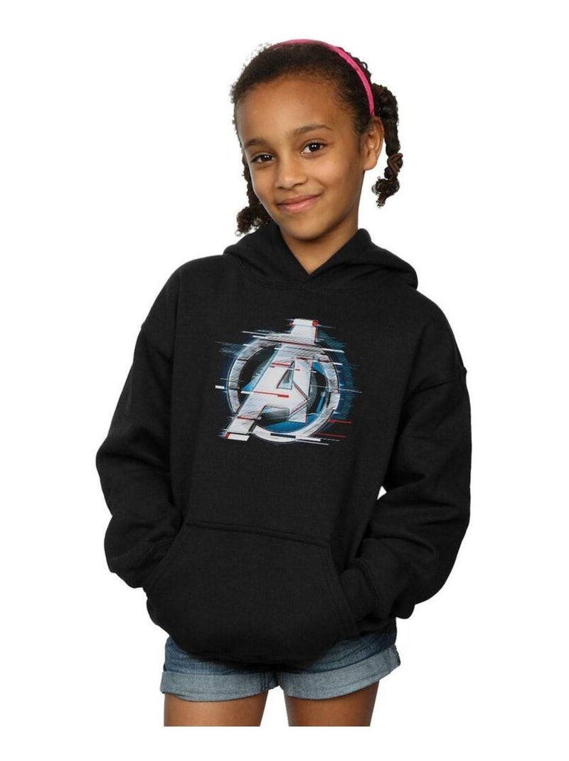 Marvel - Sweat à capuche AVENGERS ENDGAME Noir - Kiabi