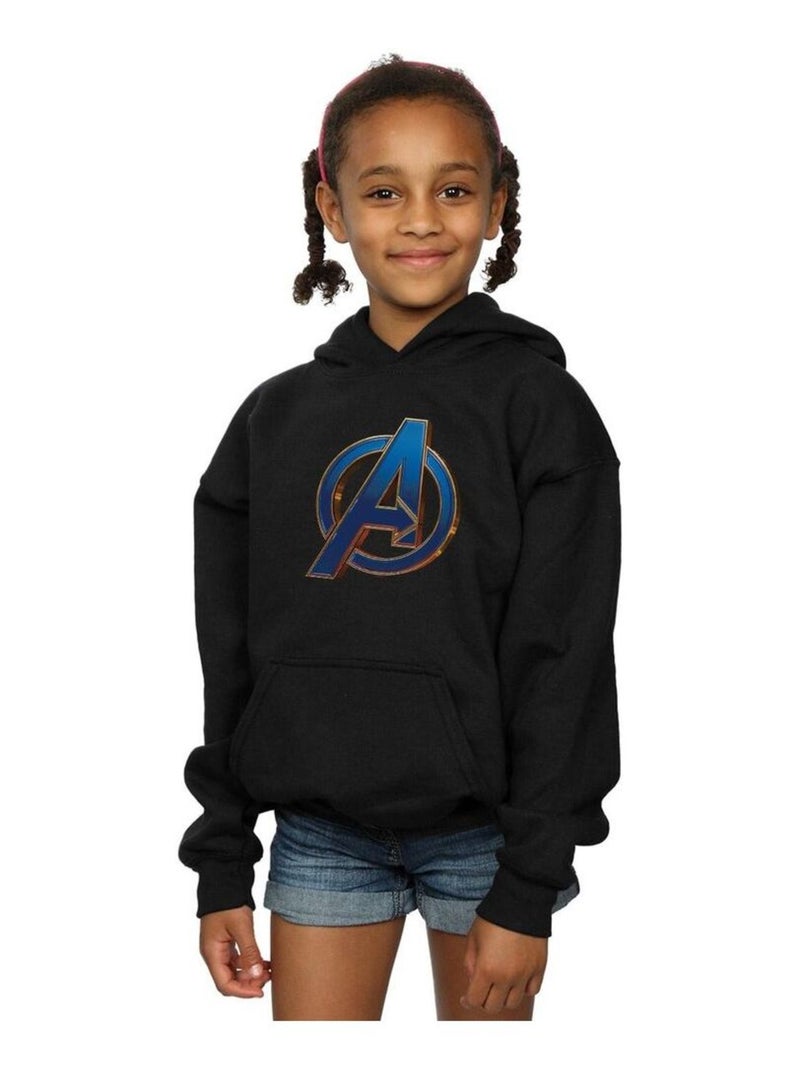 Marvel - Sweat à capuche AVENGERS ENDGAME Noir - Kiabi