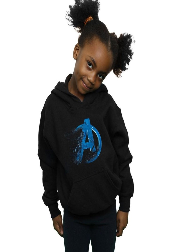 Marvel - Sweat à capuche AVENGERS ENDGAME Noir - Kiabi