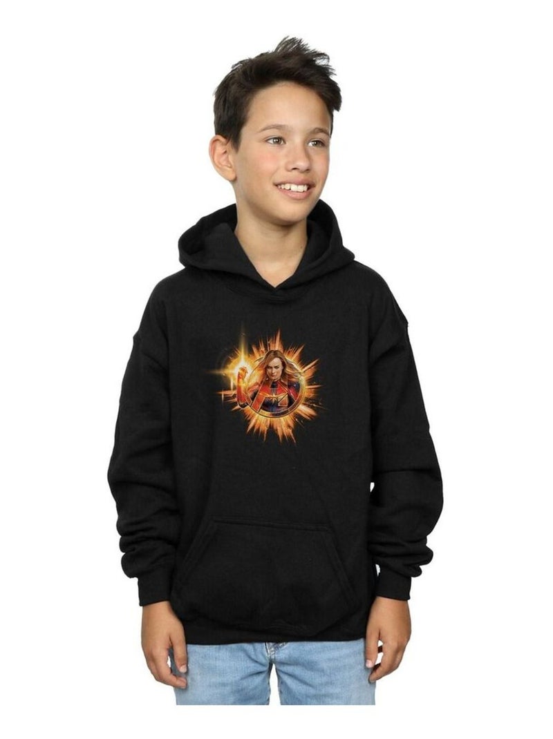 Marvel - Sweat à capuche AVENGERS ENDGAME Noir - Kiabi