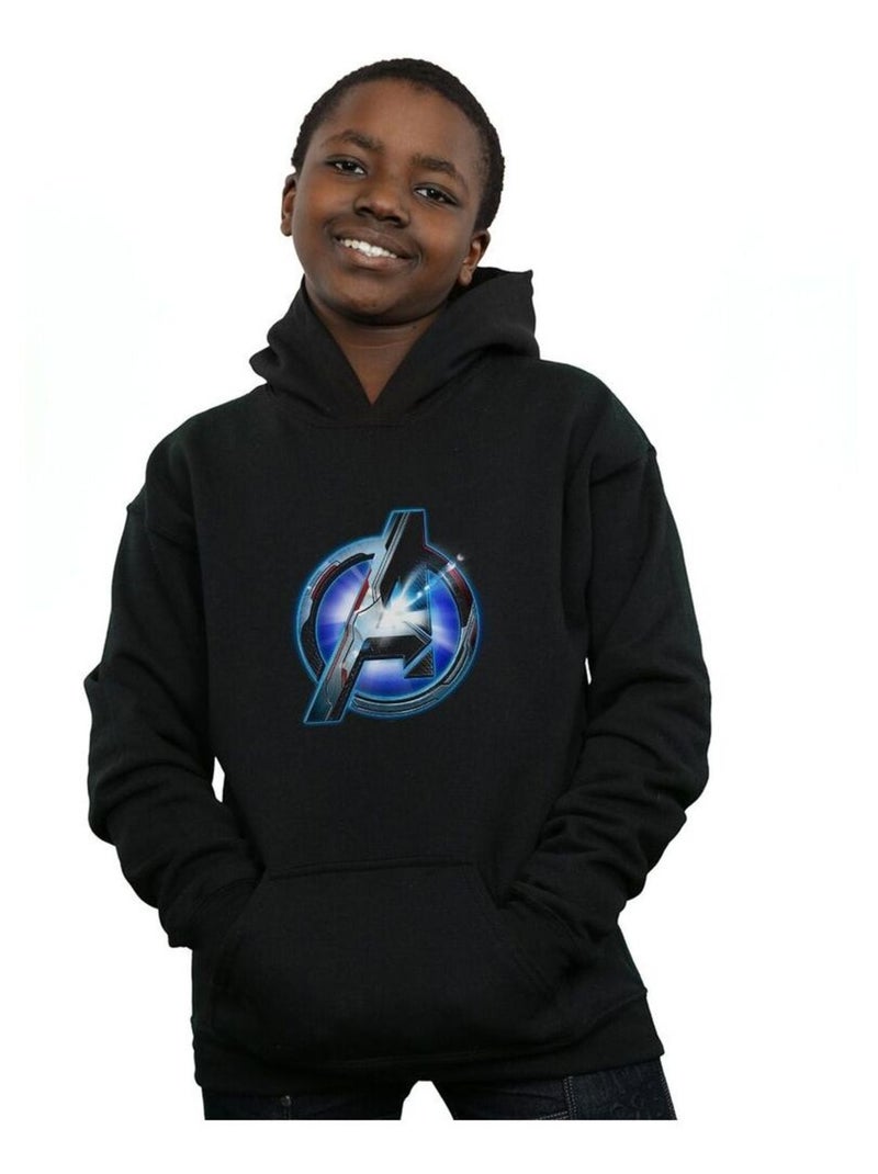 Marvel - Sweat à capuche AVENGERS ENDGAME Noir - Kiabi