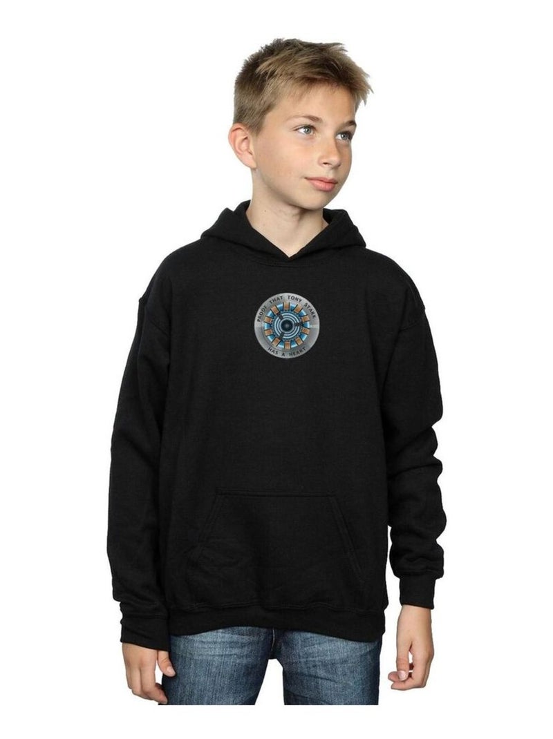 Marvel - Sweat à capuche AVENGERS ENDGAME Noir - Kiabi