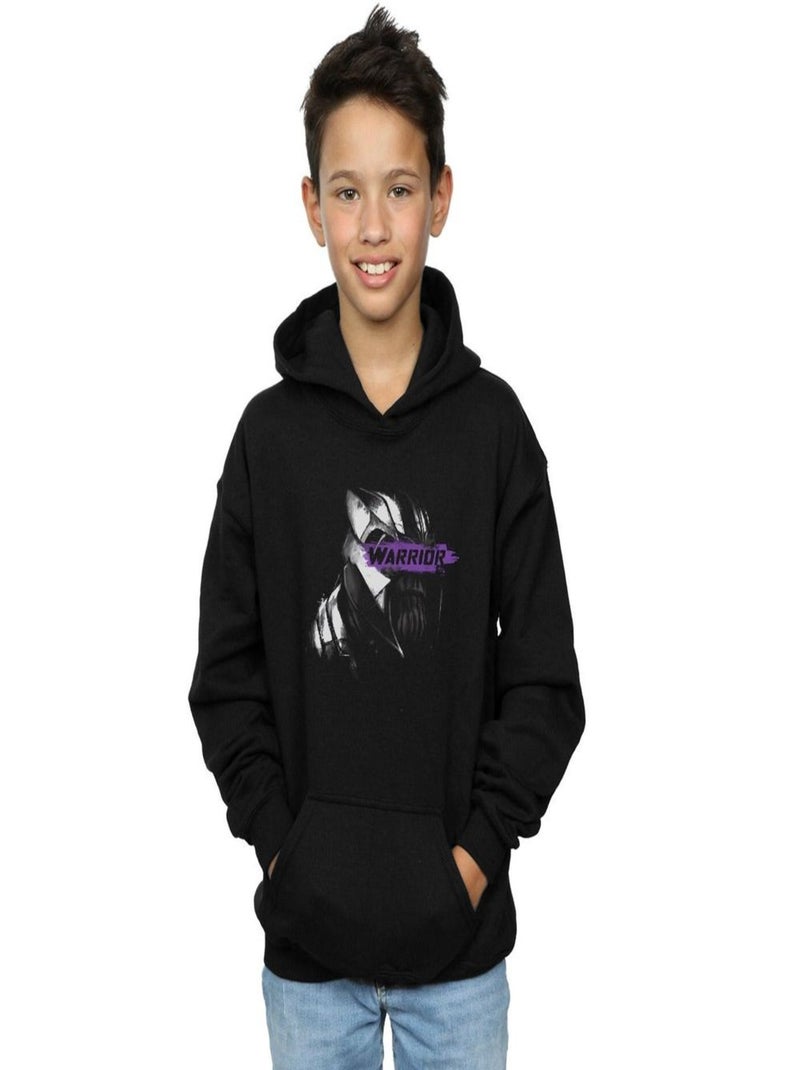 Marvel - Sweat à capuche AVENGERS ENDGAME WARRIOR Noir - Kiabi