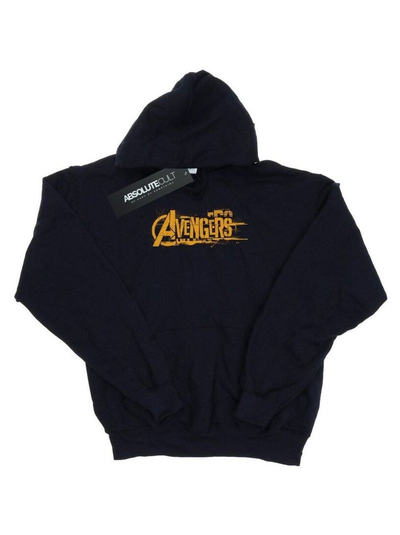 Marvel - Sweat à capuche AVENGERS INFINITY WAR Bleu marine - Kiabi
