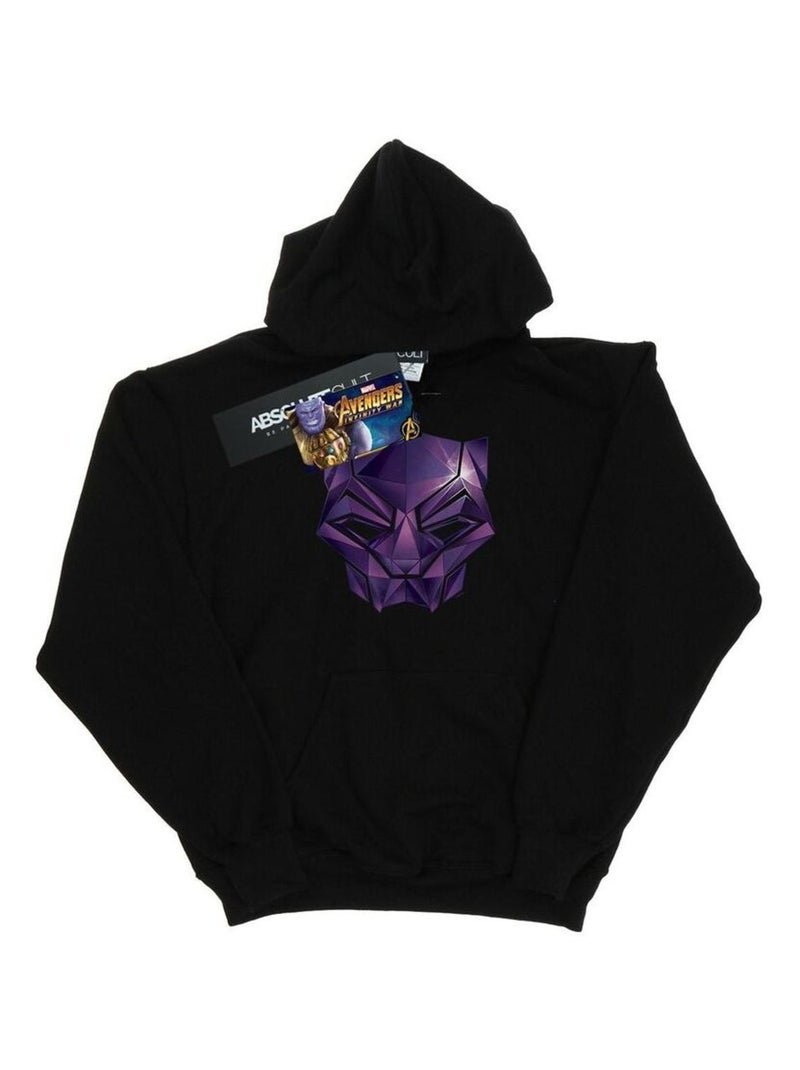 Marvel - Sweat à capuche AVENGERS INFINITY WAR Noir - Kiabi