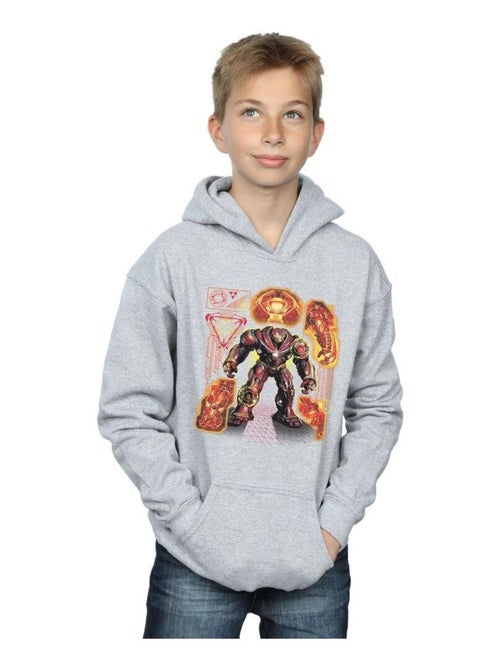 Marvel - Sweat à capuche AVENGERS INFINITY WARBUSTER - Kiabi Marvel - Sweat à capuche AVENGERS INFINITY WARBUSTER - Kiabi