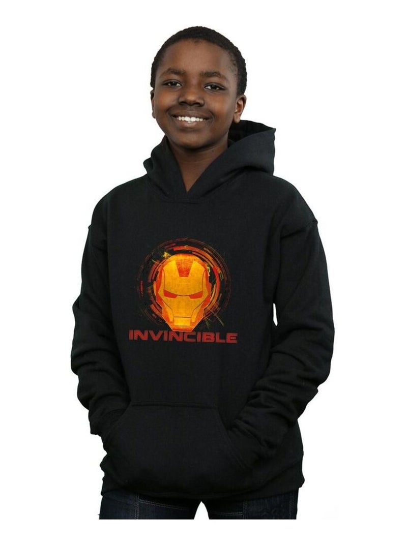 Marvel - Sweat à capuche AVENGERS INVINCIBLE Noir - Kiabi