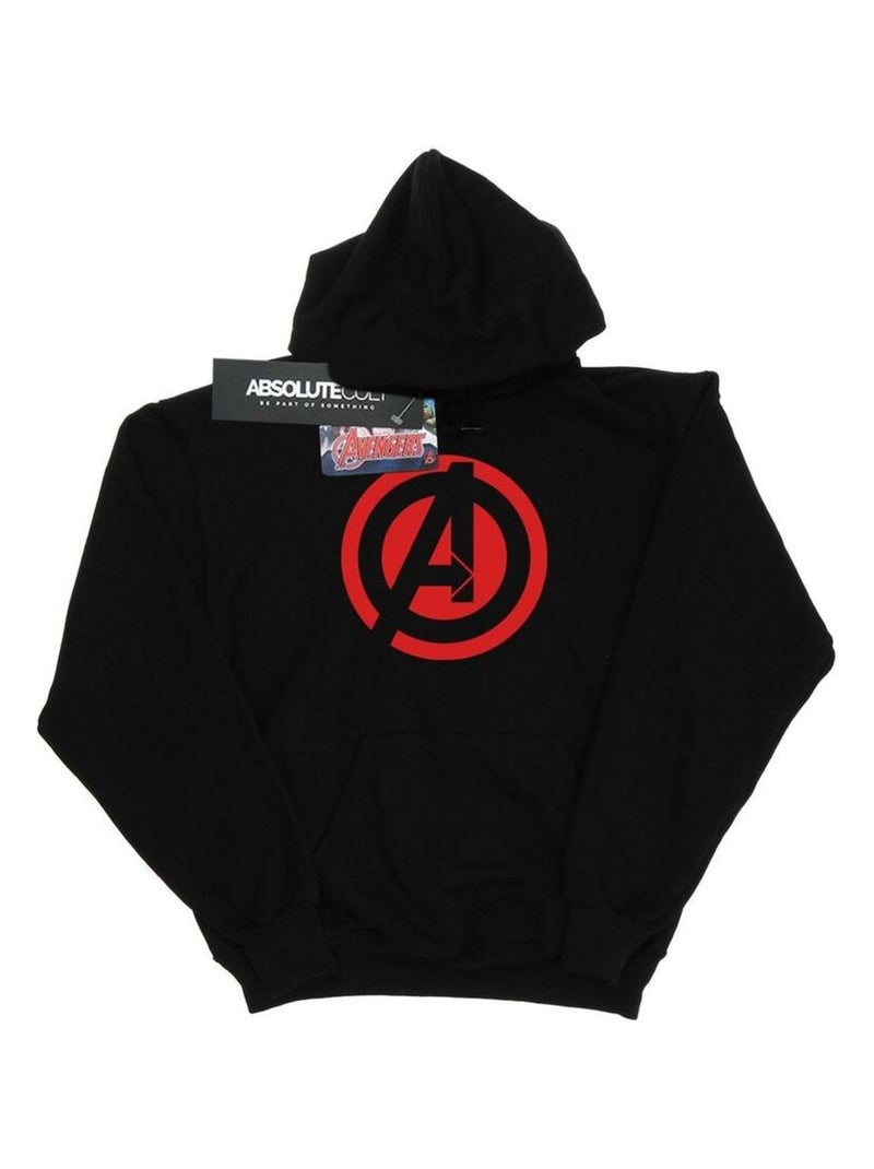 Marvel - Sweat à capuche Avengers Rassemblement Noir - Kiabi