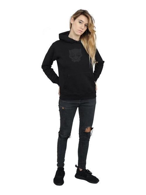 Marvel - Sweat à capuche BLACK ON BLACK - Kiabi
