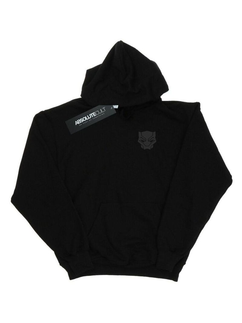 Marvel - Sweat à capuche BLACK ON BLACK Noir - Kiabi