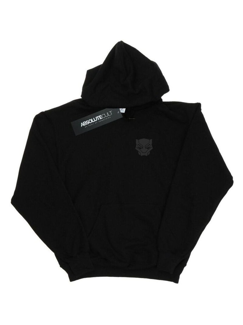 Marvel - Sweat à capuche BLACK ON BLACK Noir - Kiabi