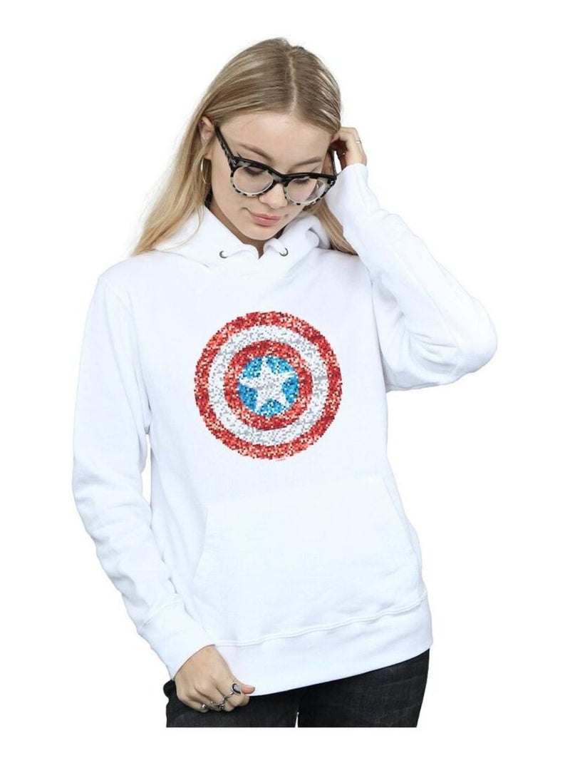 Marvel - Sweat à capuche Blanc - Kiabi