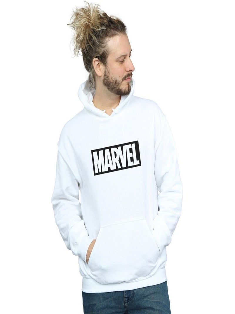 Marvel - Sweat à capuche Blanc - Kiabi