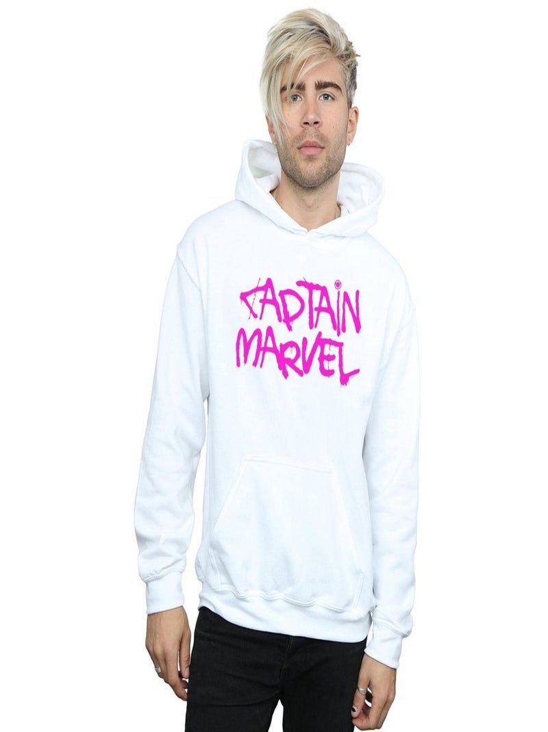 Marvel - Sweat à capuche Blanc - Kiabi