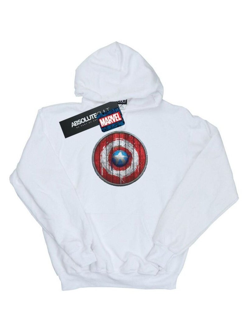 Marvel - Sweat à capuche Blanc - Kiabi