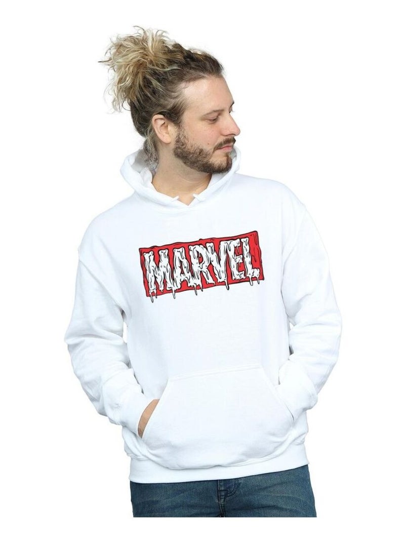 Marvel - Sweat à capuche Blanc - Kiabi