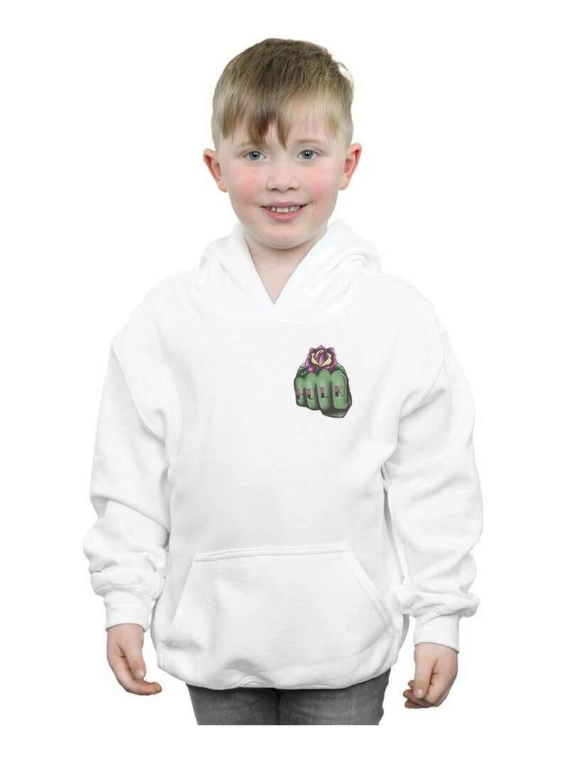 Marvel - Sweat à capuche Blanc - Kiabi