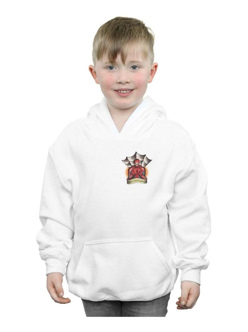 Marvel - Sweat à capuche Blanc - Kiabi