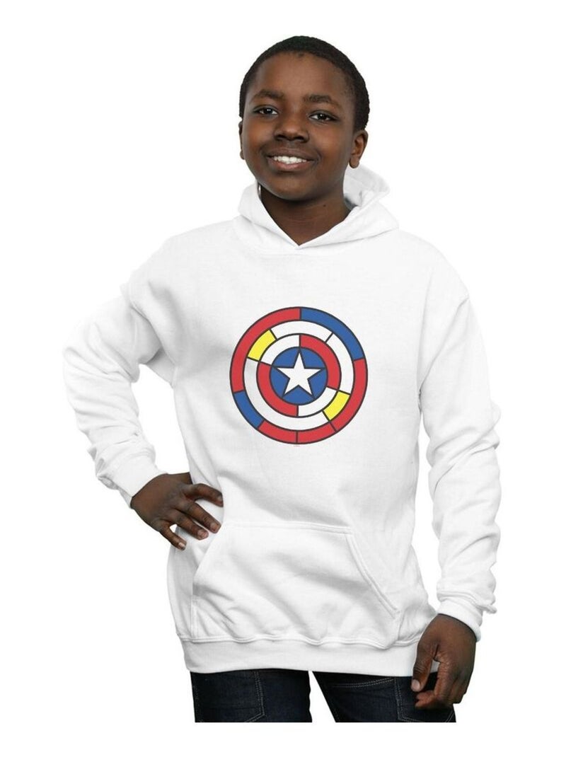 Marvel - Sweat à capuche Blanc - Kiabi
