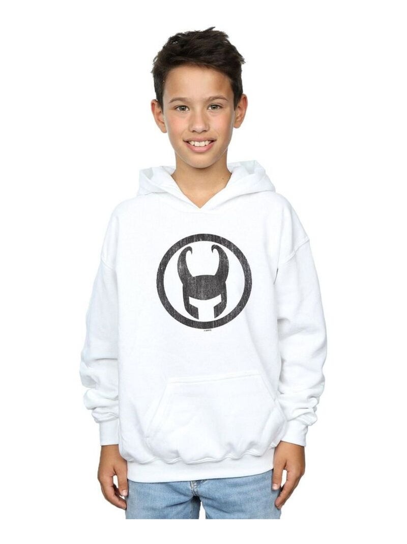 Marvel - Sweat à capuche Blanc - Kiabi