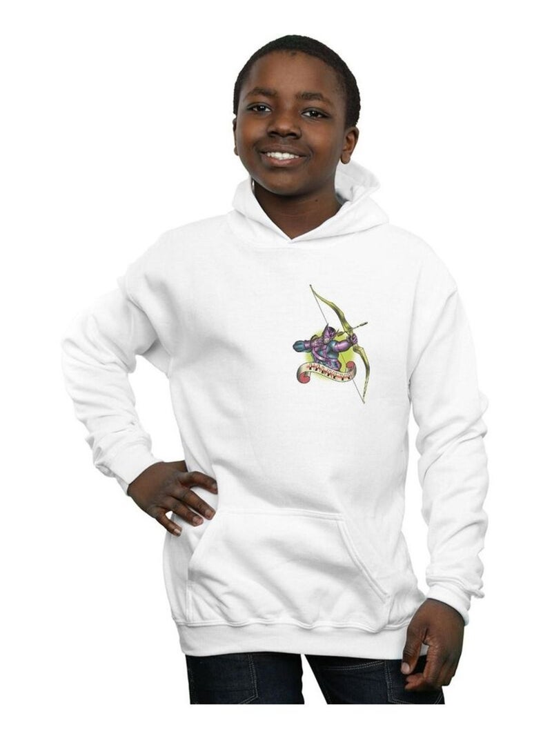 Marvel - Sweat à capuche Blanc - Kiabi