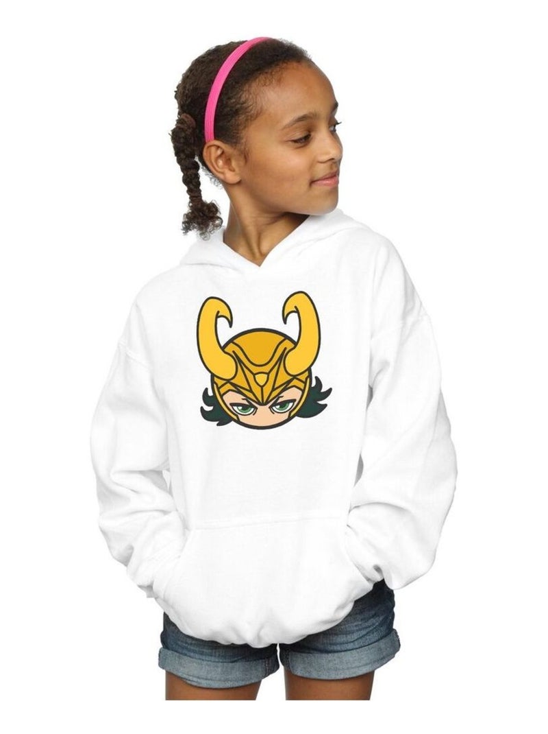 Marvel - Sweat à capuche Blanc - Kiabi