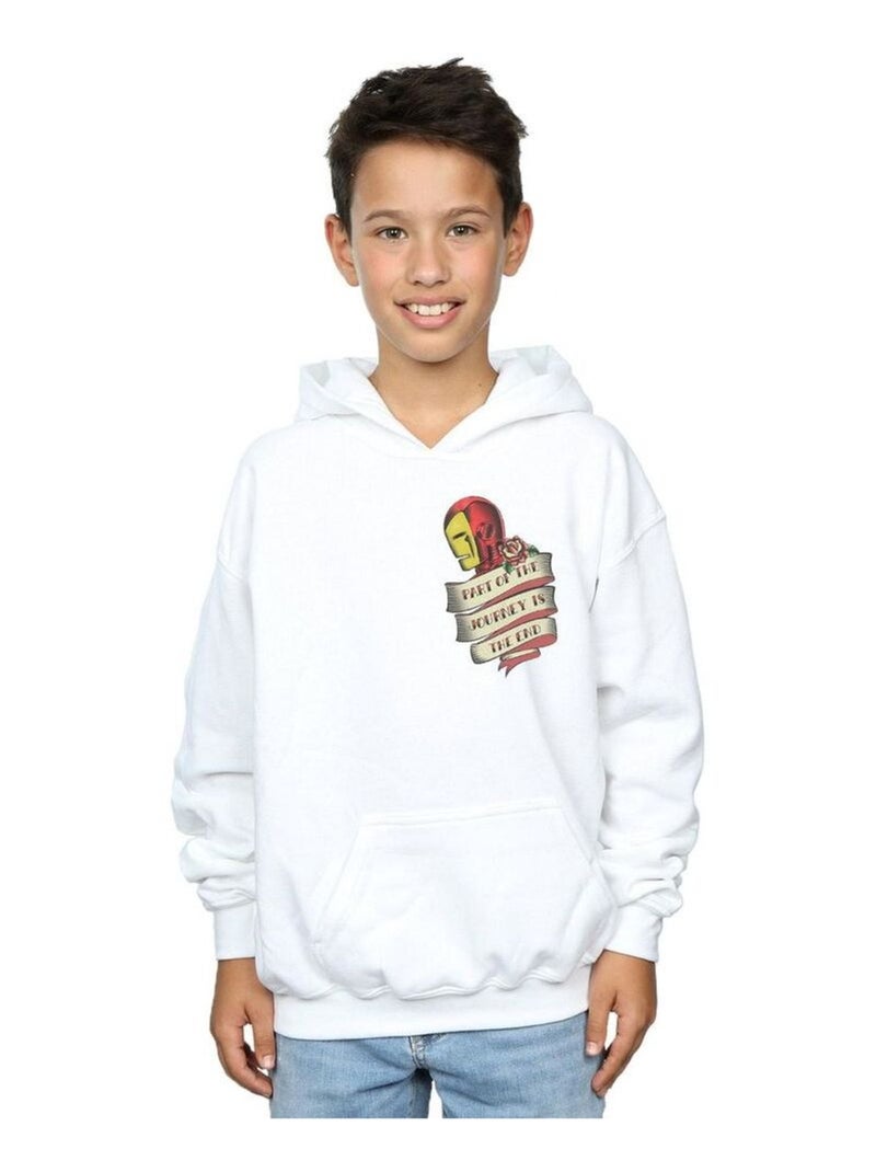 Marvel - Sweat à capuche Blanc - Kiabi