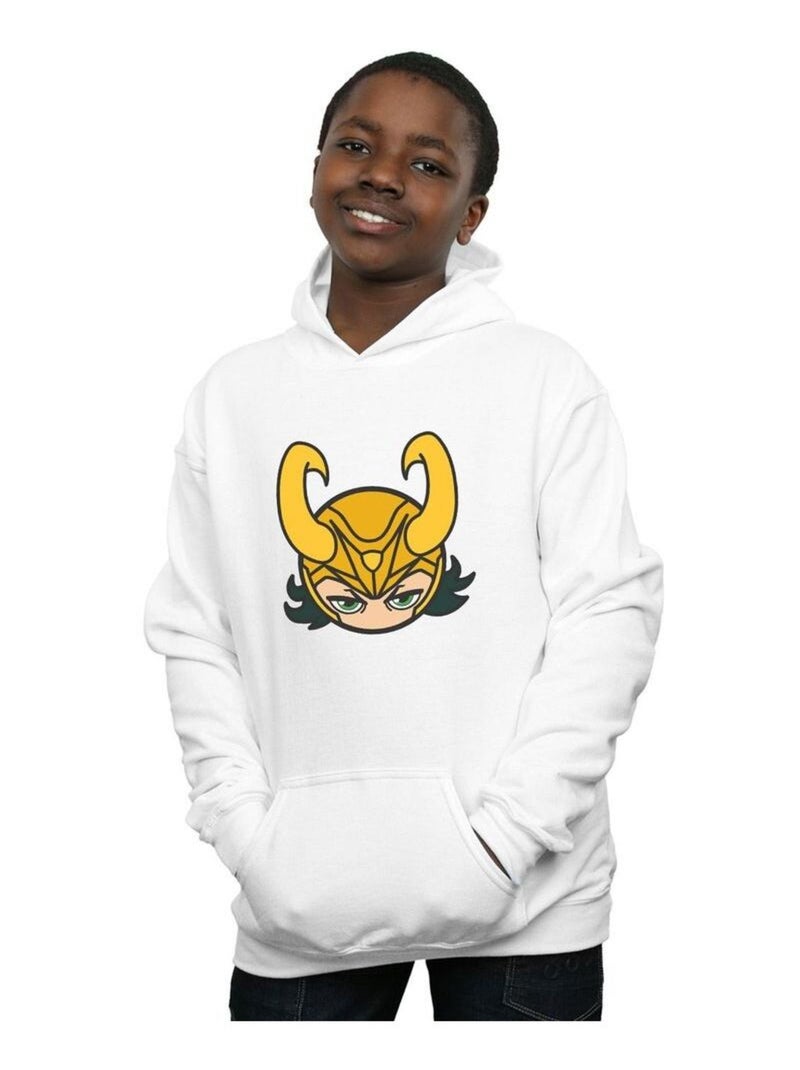 Marvel - Sweat à capuche Blanc - Kiabi