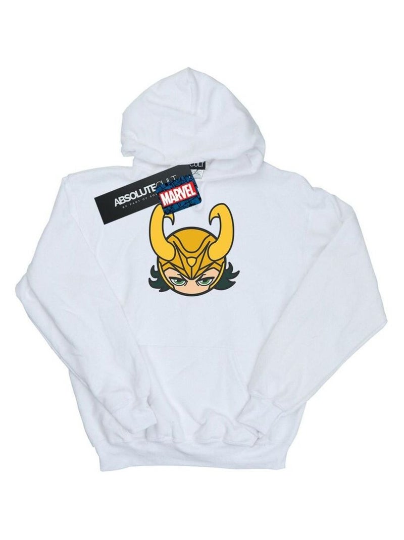 Marvel - Sweat à capuche Blanc - Kiabi