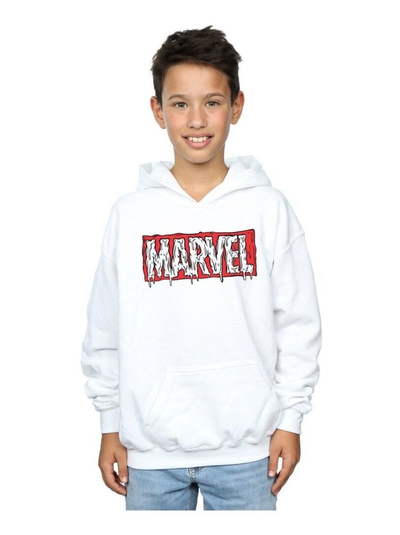 Marvel - Sweat à capuche Blanc - Kiabi