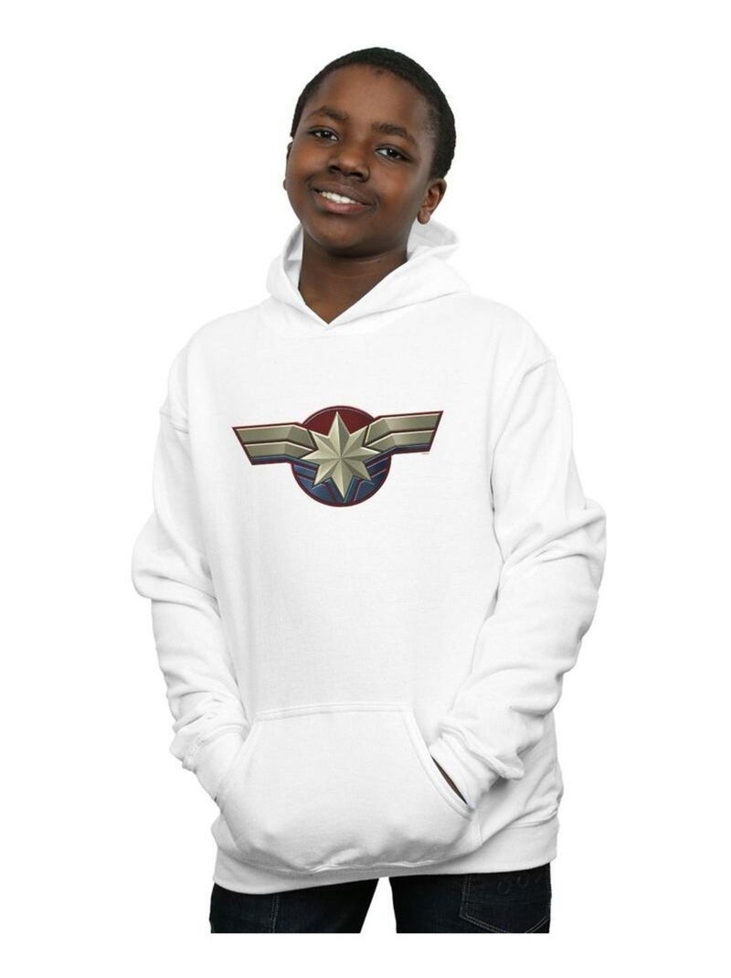 Marvel - Sweat à capuche Blanc - Kiabi