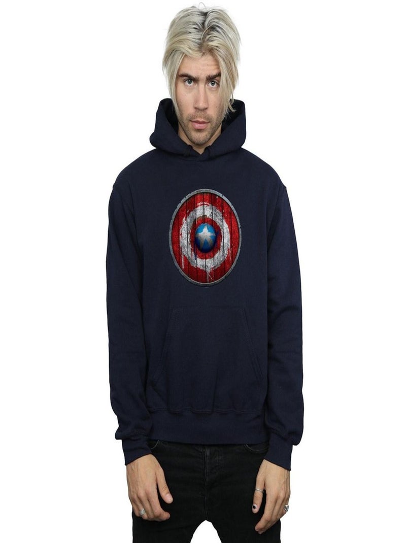 Marvel - Sweat à capuche Bleu marine - Kiabi