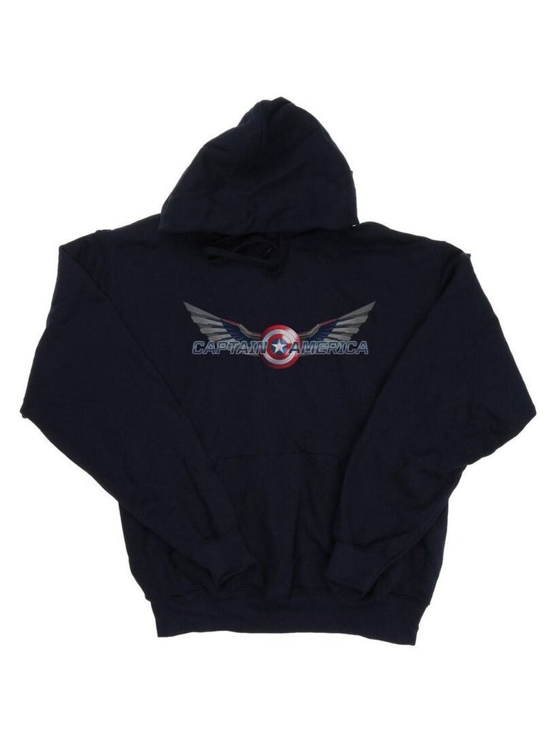 Marvel - Sweat à capuche Bleu marine - Kiabi