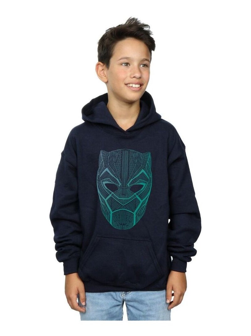 Marvel - Sweat à capuche Bleu marine - Kiabi