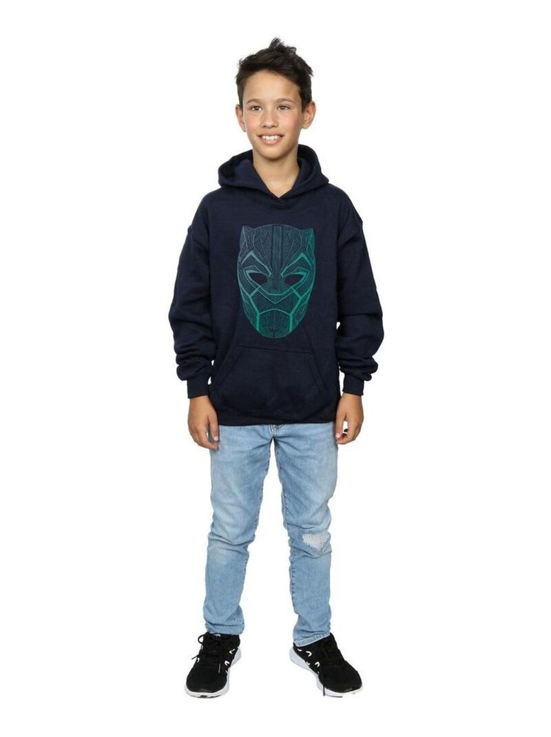 Marvel - Sweat à capuche Bleu marine - Kiabi
