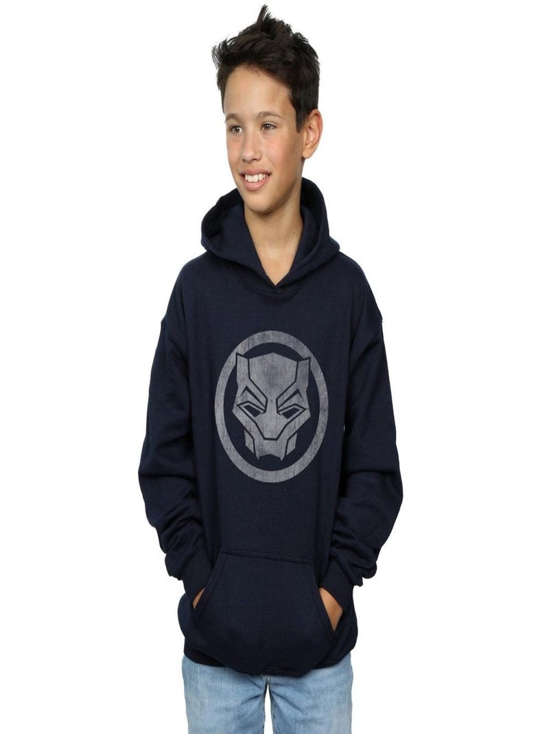 Marvel - Sweat à capuche Bleu marine - Kiabi