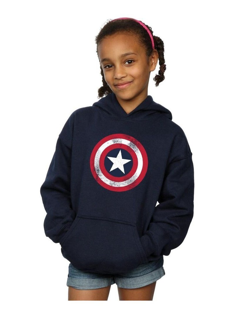 Marvel - Sweat à capuche Bleu marine - Kiabi