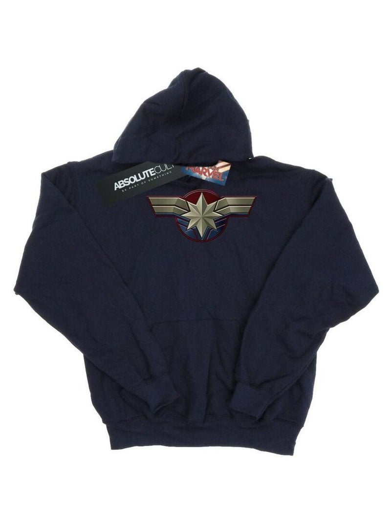 Marvel - Sweat à capuche Bleu marine - Kiabi