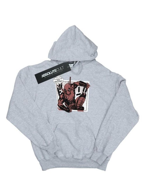 Marvel - Sweat à capuche BREAKTIME TACOS - Kiabi Marvel - Sweat à capuche BREAKTIME TACOS - Kiabi