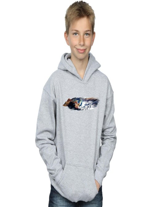 Marvel - Sweat à capuche BRING THE THUNDER - Kiabi