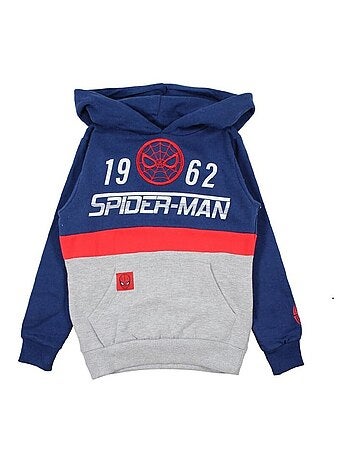 Marvel - Sweat à capuche garçon Spiderman