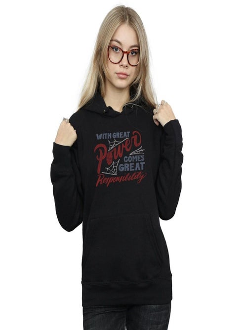 Marvel - Sweat à capuche GREAT RESPONSIBILITY - Kiabi