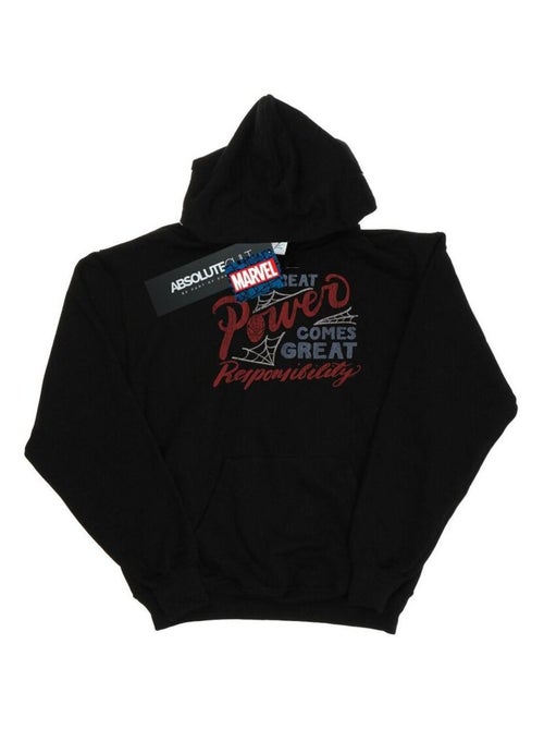 Marvel - Sweat à capuche GREAT RESPONSIBILITY - Kiabi Marvel - Sweat à capuche GREAT RESPONSIBILITY - Kiabi