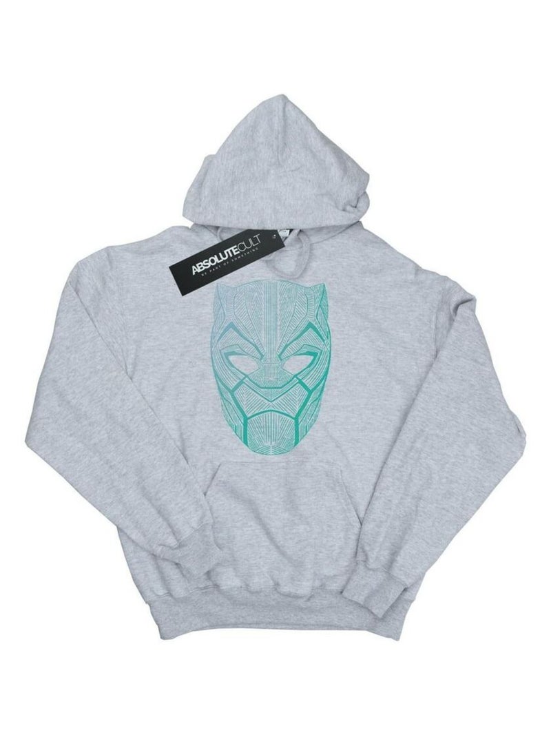 Marvel - Sweat à capuche Gris chiné - Kiabi