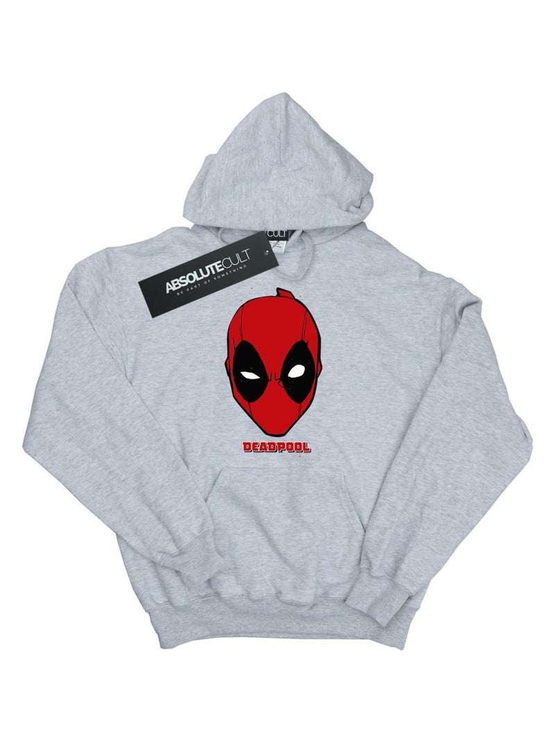 Marvel - Sweat à capuche Gris chiné - Kiabi