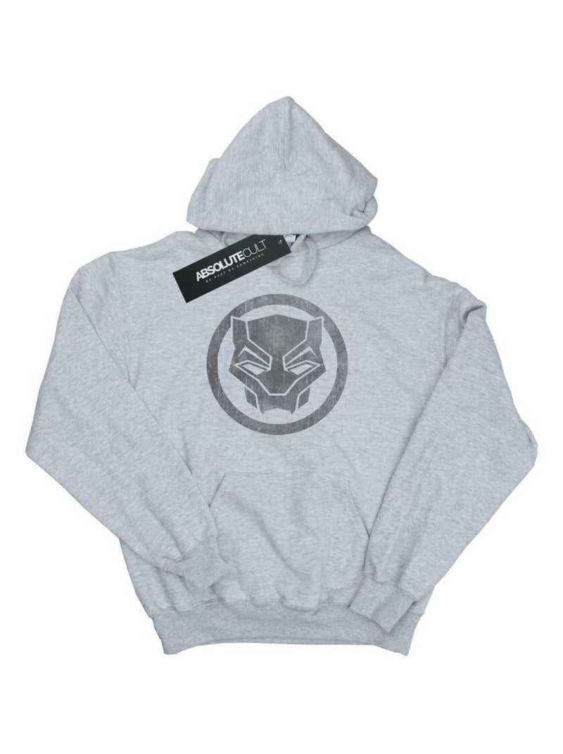 Marvel - Sweat à capuche Gris chiné - Kiabi