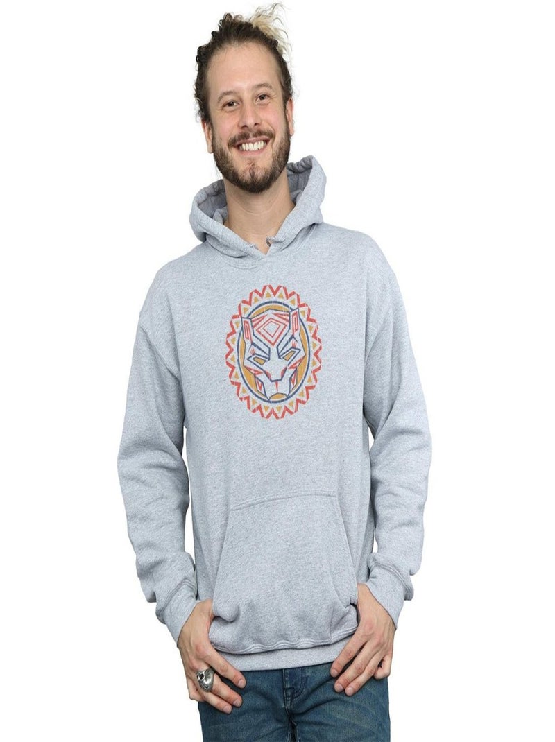 Marvel - Sweat à capuche Gris chiné - Kiabi