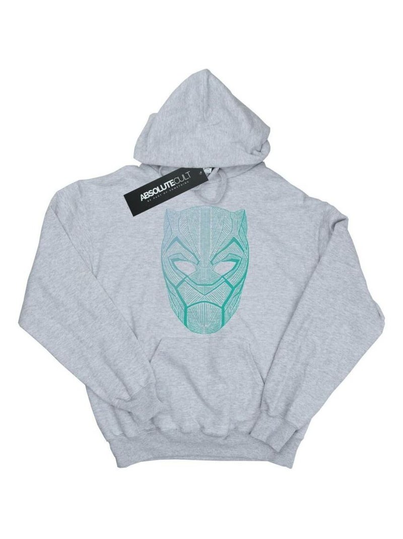 Marvel - Sweat à capuche Gris chiné - Kiabi