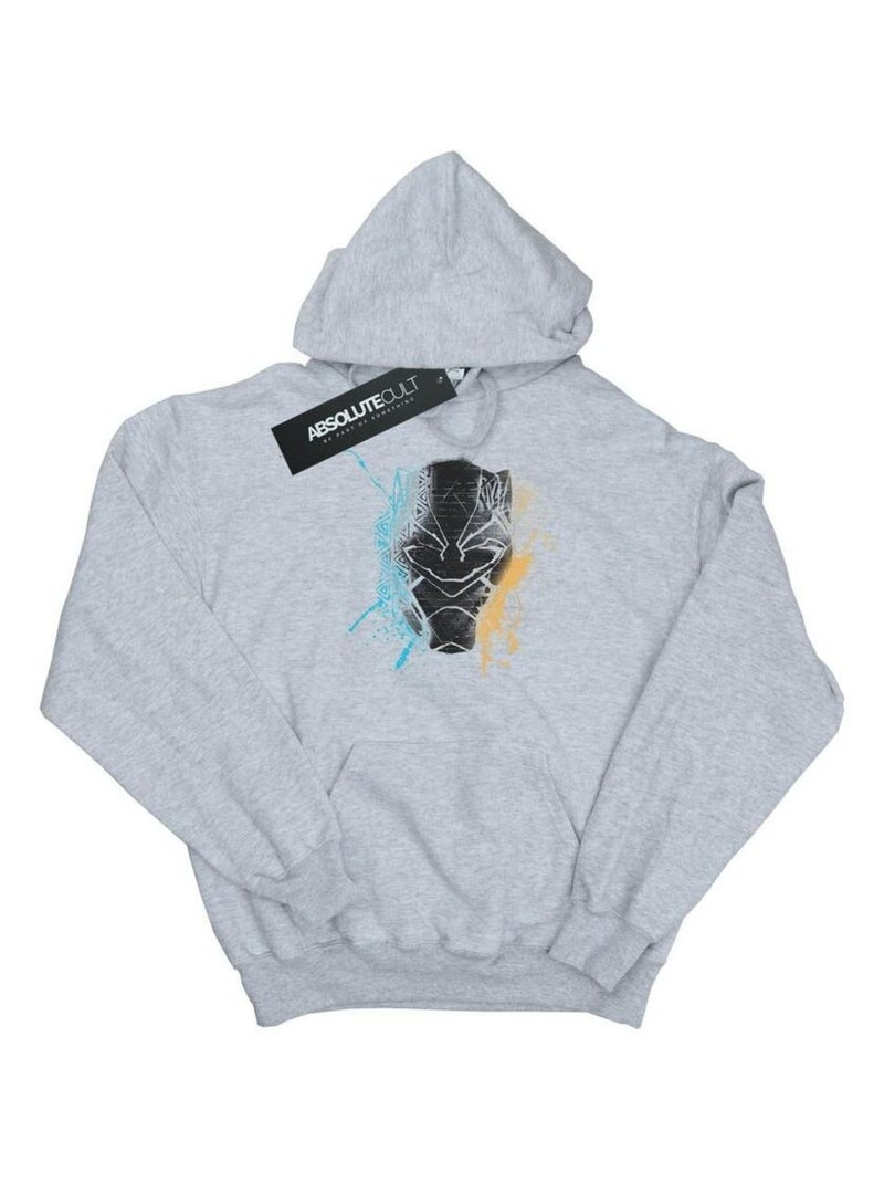 Marvel - Sweat à capuche Gris chiné - Kiabi
