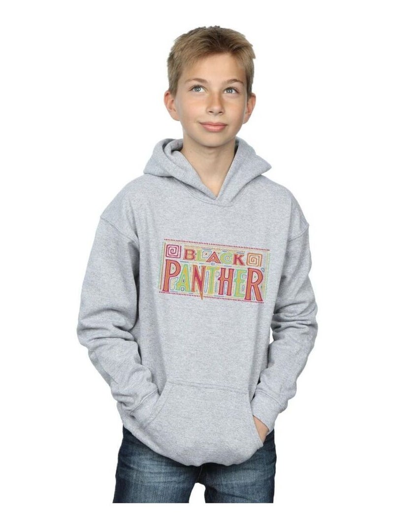 Marvel - Sweat à capuche Gris chiné - Kiabi